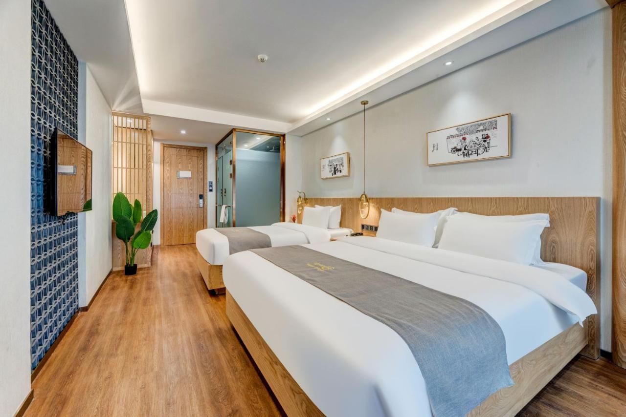 Happy Dragon City Culture Hotel -In The City Center With Ticket Service&Food Recommendation,Near Tian'Anmen Forbidden City,Wangfujing Walking Street,Easy To Get Any Tour Sights In Beijing Eksteriør bilde